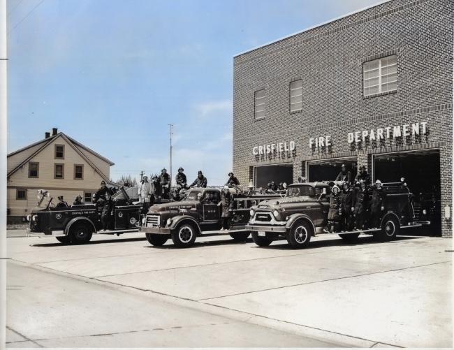 They were known as the &quot;Smoke Eaters&quot; shown here ready to respond.