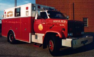 Rescue 208
1988 Pierce  Rescue Body
Purchased new, Placed in service 1988