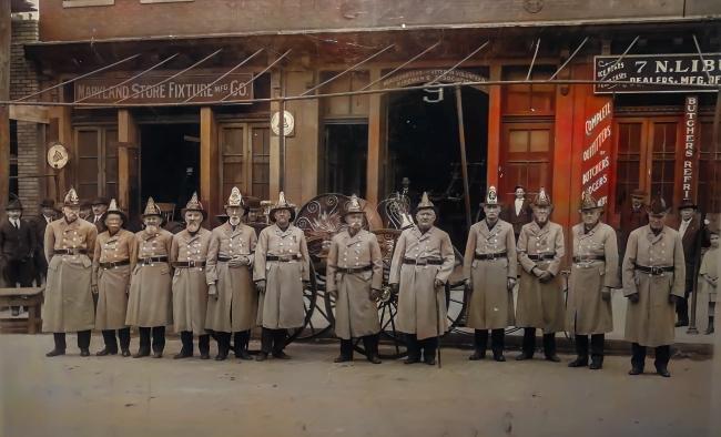 Our Friends in Baltimore - Headquarters Veteran Volunteer Firemen's Assosiation
Home of Mr. John Berger Daddy of the Crisfield Volunteer Fire Company