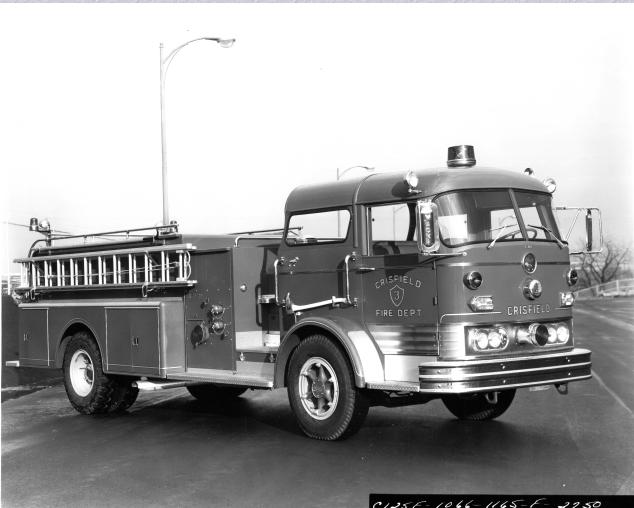 New 1965 Mack, Custom built for Crisfield Fire Co.