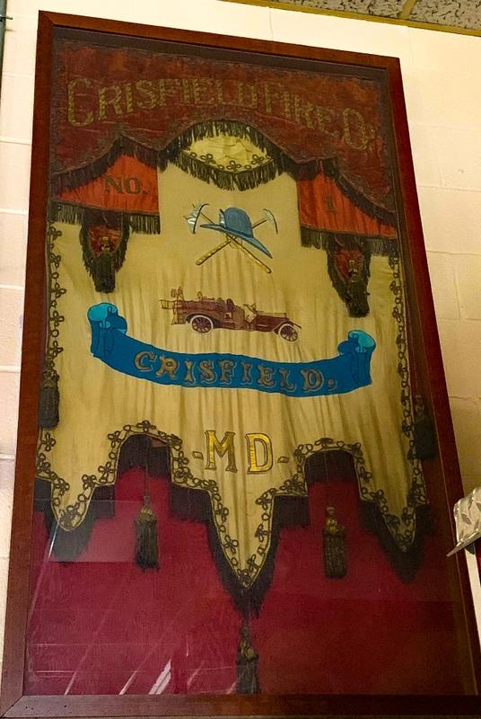 Pennant used in parades, in our Engine Room