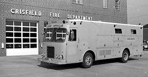 Rescue #8
1960's Command Bus Built by Bluebird Bus Co.
Donated by MIFRI, in Service until 1986