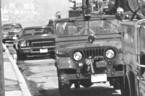 Jeep no number given
Circa 1940 Army Willy's 
jeep from Civil defense
In service early 70's until mid 80's