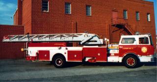 Ladder 205 Second Generation
1974 Mack/ Baker (Aerialscope) 75'
Purchased used, in service 1993 -2005